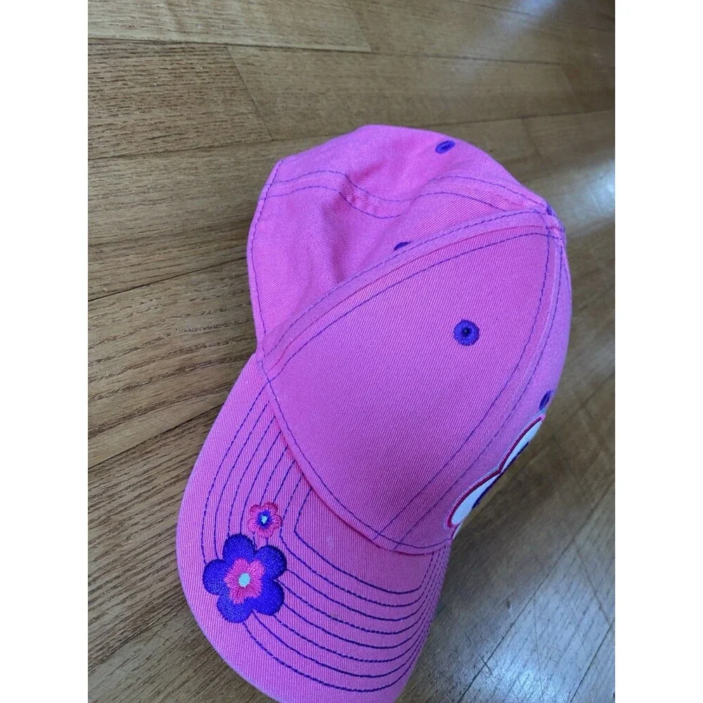 Miami FL Marlins MLB Youth Girls Toddler Kids Pink New Era 9Forty Baseball Cap